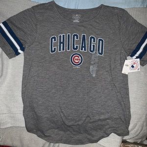 Grey Womens Chicago Cubs Shirt Old Navy 